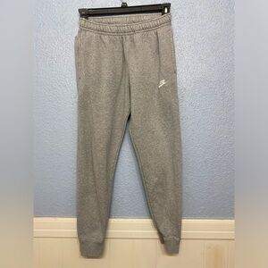Grey, Mid Rise, Nike Sweatpants